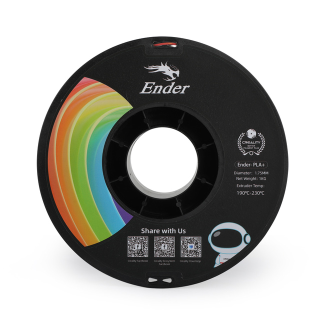 Filament Creality Ender-pla+ Orange Pomarańczowy 1kg 1,75mm