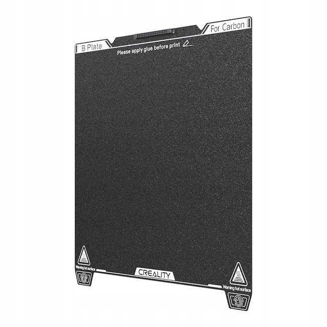 Podkładka PEI Creality K1C 235X235 Frosted Szorstka Wbudowany Czyścik