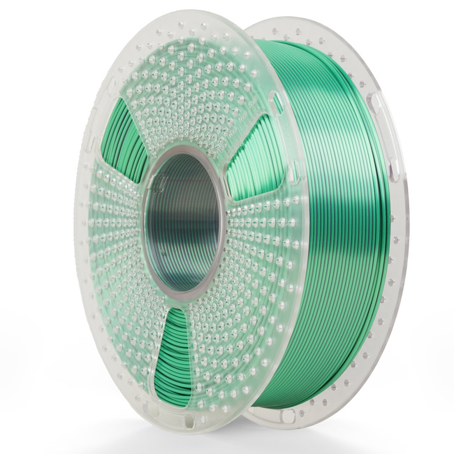 SUNLU PLA+ SILK DUAL GREEN PURPLE ZIELONY FIOLETOWY 1kg