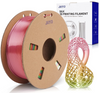 Filament SUNLU Eco PLA+ Tęczowy Rainbow 01 Silk 1kg