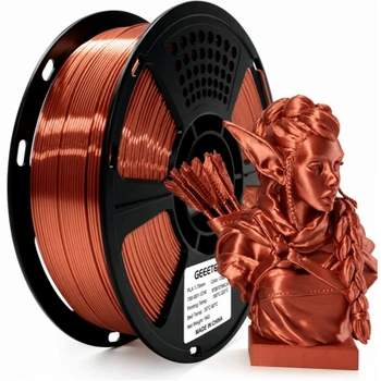 Filament Geeetech Silk PLA Copper Miedziany 1kg 1,75mm