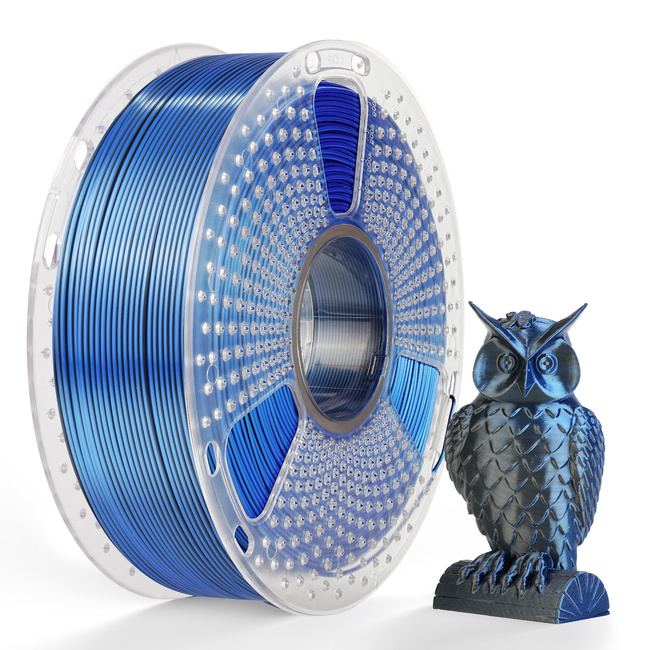 Sunlu PLA+  Silk Dual Black Blue Czarny Niebieski 1kg