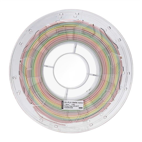 Filament Creality CR-PLA Matte Rainbow Tęczowy Matowy 1kg 1,75mm