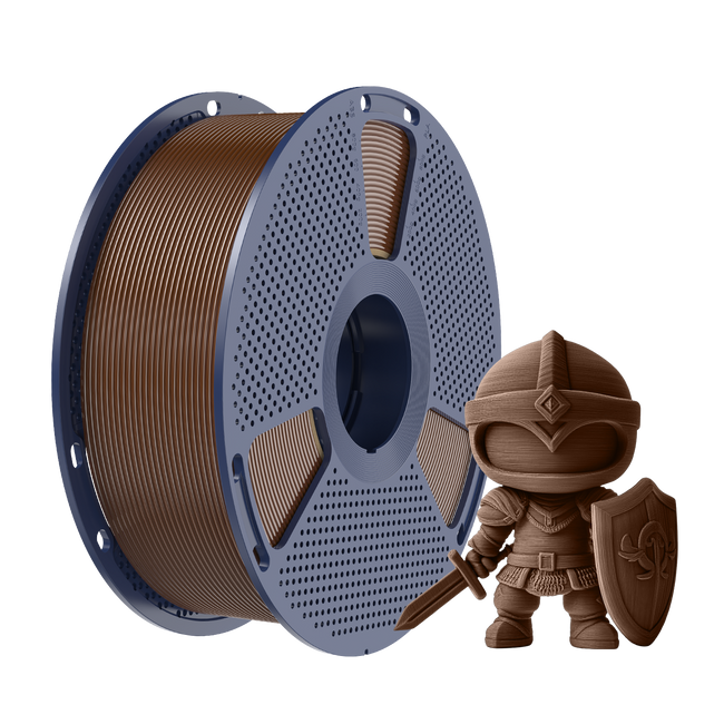 FILAMENT SUNLU PLA+ KAWOWY BRĄZ COFFEE BROWN 1KG