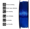 FILAMENT GEEETECH TPU BLUE TRANSPARENTNY NIEBIESKI 1,75mm 1KG