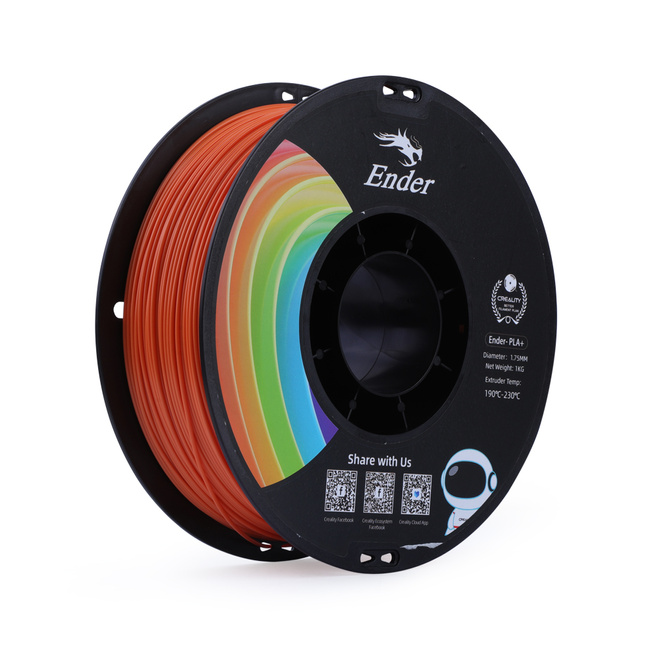 Filament Creality Ender-pla+ Orange Pomarańczowy 1kg 1,75mm