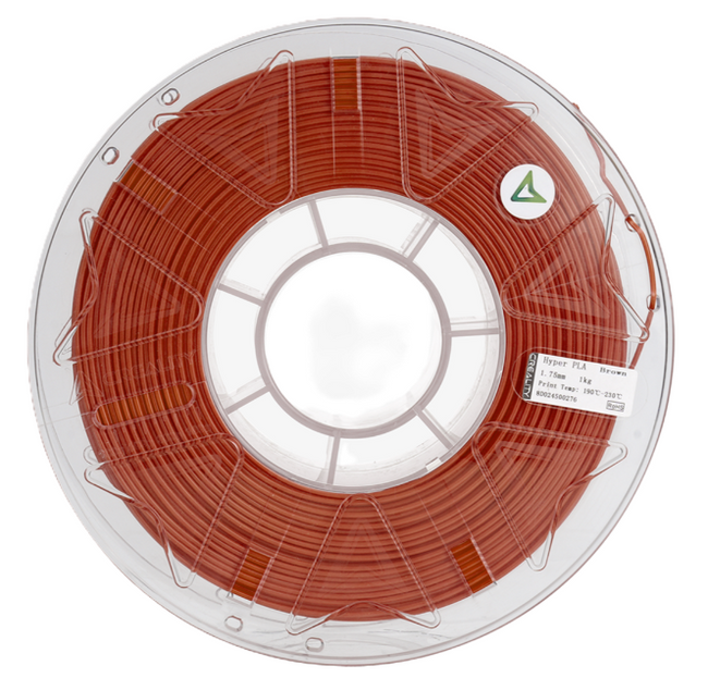 Filament Hyper PLA RFID Brown Brązowy 1.75mm 1KG