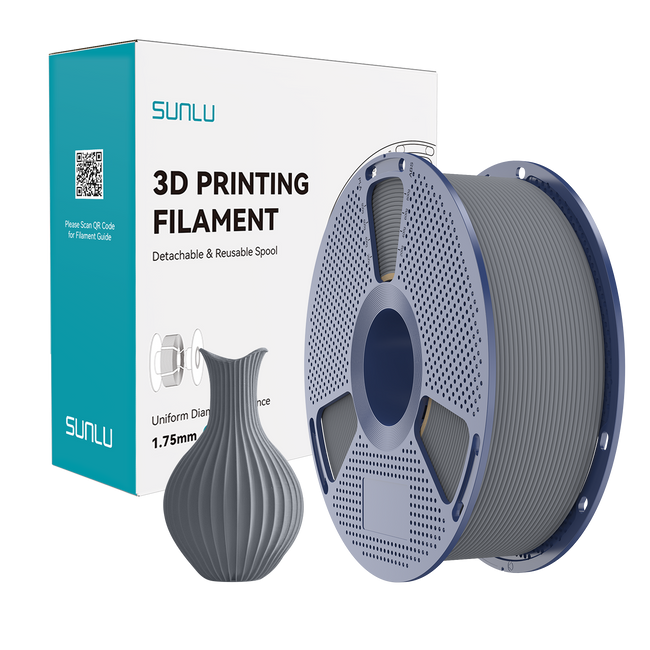 FILAMENT SUNLU PLA CLASSIC SZARY GREY 1KG