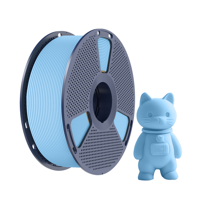 FILAMENT SUNLU PLA MATTE JASNY NIEBIESKI LIGHT BLUE 1KG