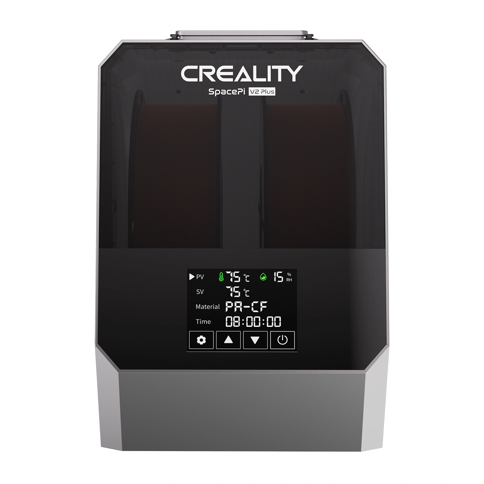 Creality SpacePi V2 Plus suszarka filamentu 1,75/2,85 mm, 45–75°C, 160W, 190mm szpula