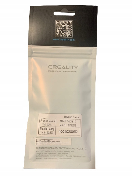 DYSZE ZE STOPU MIEDZI CREALITY M6 1,75mm 5szt