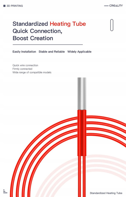 CREALITY GRZAŁKA 24V 40W 150CM ENDER 3 V2 5 PRO