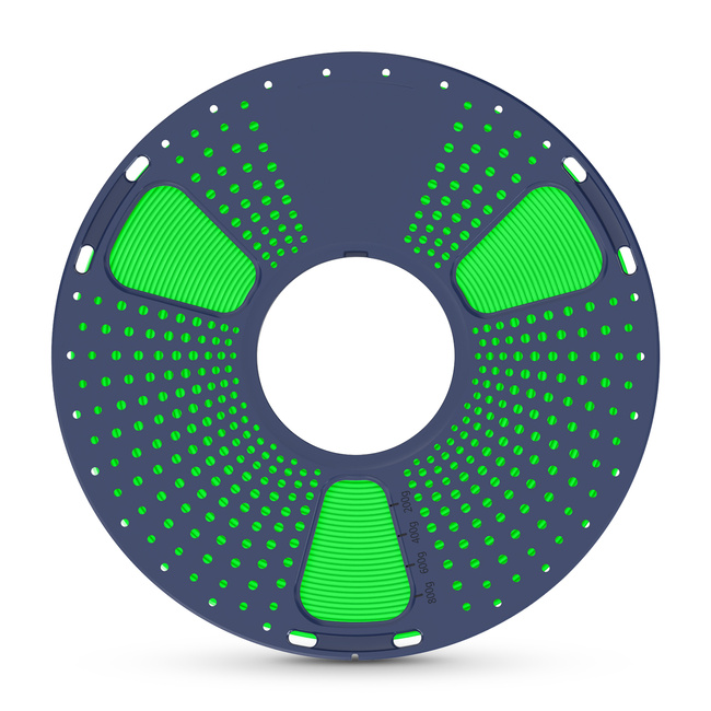 FILAMENT SUNLU GREEN ZIELONY PLA+ 1,75mm 1kg