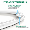 Filament Geeetech PETG White Biały 1,75mm 1kg