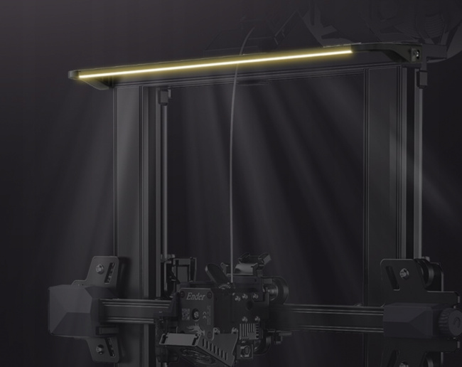 Zestaw oświetlenia LED Creality CR-10 Smart Pro - listwa aluminiowa regulowana