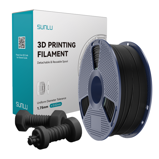 Filament SUNLU High Speed ABS Black Czarny 1kg 1,75mm
