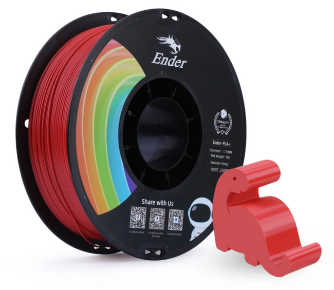 CREALITY FILAMENT ENDER 1Kg PLA+ CZERWONY RED