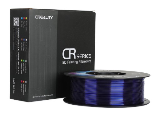 FILAMENT CREALITY CR-PETG TRANSPARENTNY NIEBIESKI BLUE 1KG 1,75mm