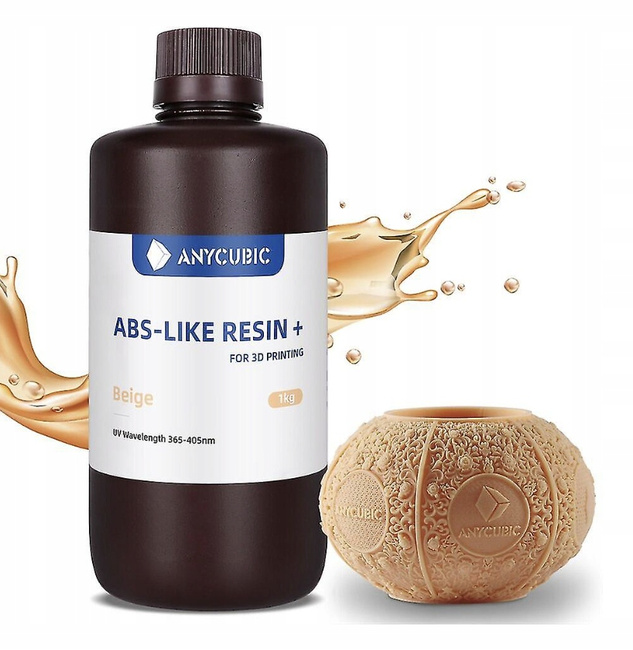 Żywica UV Anycubic 1l Abs-like+ Beige Skin
