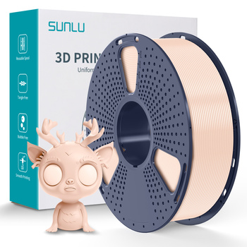 FILAMENT SUNLU BEIGE BEŻOWY PLA+ 1,75mm 1kg