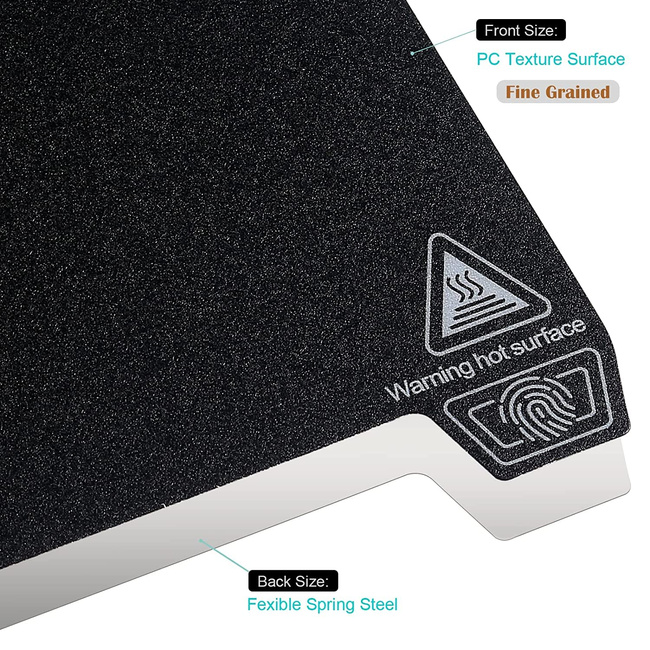 NOWOŚĆ 2022 PODKŁADKA PEI CREALITY 3 S1, 3 S1 PRO