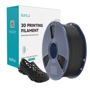 Filament SUNLU TPU 95A Black Czarny 1kg 1,75mm