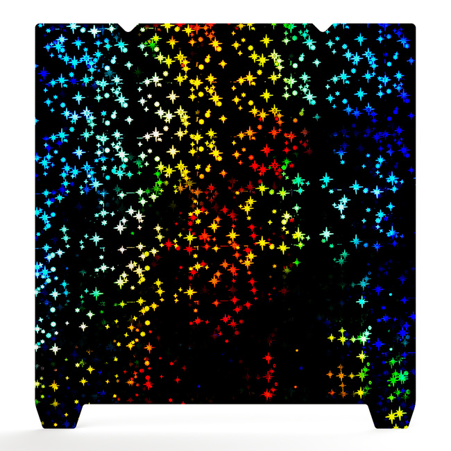 Podkładka Creality gładka PET "Stars"+szorstka PEI 235x235 Ender 3 V3, S1