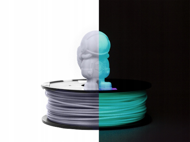 Esun PLA+ Filament Świecący W Nocy Niebieski UV