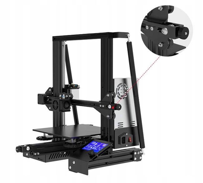 Creality Ender 3, 3 Pro, 3 V2 Napinacz Osi Y