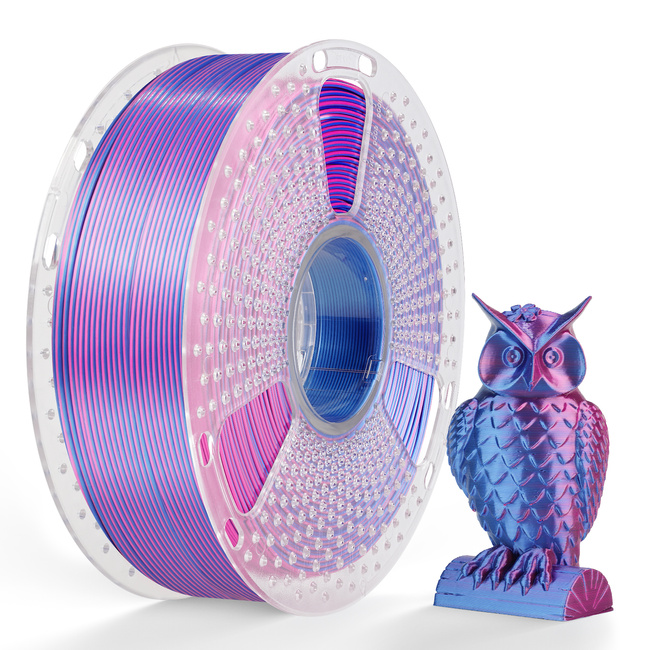 Sunlu PLA+ Silk Dual Red Blue Czerwony Niebieski 1kg