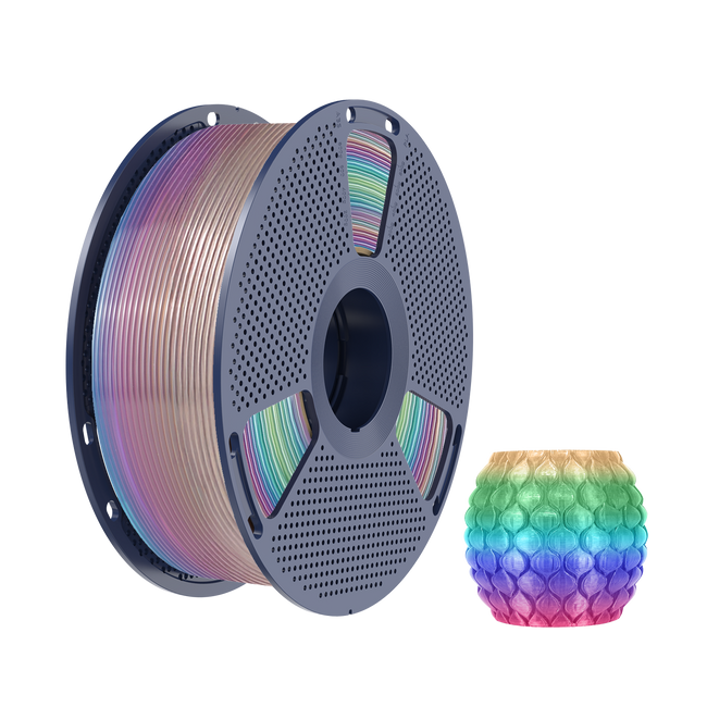 Filament SUNLU PLA Transparent Rainbow 04 Tęcza 04 1kg 1,75mm