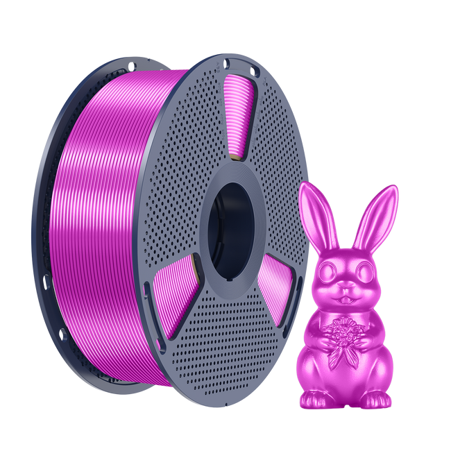 Filament SUNLU Silk PLA+ Purple Fioletowy 1kg 1,75mm