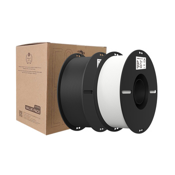 Filament Creality Ender-pla Value Pack Czarny Biały Dwupak 2kg 1,75mm