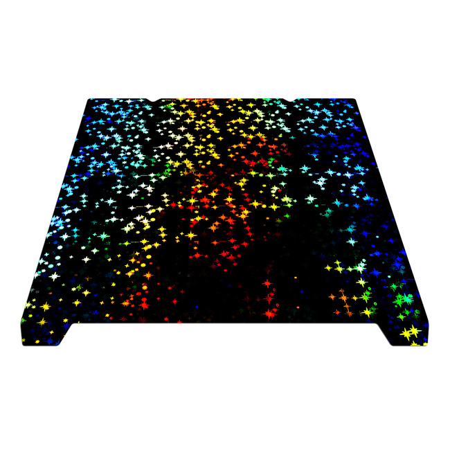 Podkładka Creality gładka PET "Stars"+szorstka PEI 235x235 Ender 3 V3, S1