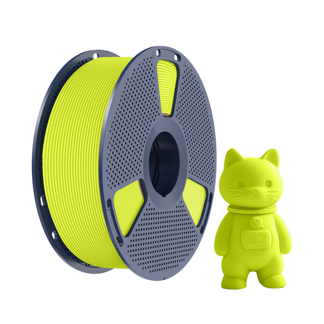 FILAMENT SUNLU PLA MATTE JASNY ŻÓŁTY BRIGHT YELLOW 1KG