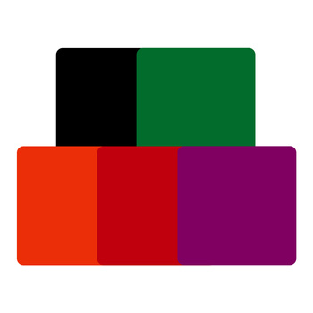 Creality Falcon błyszczące kolorowe arkusze akrylowe 300x300x3 10 szt