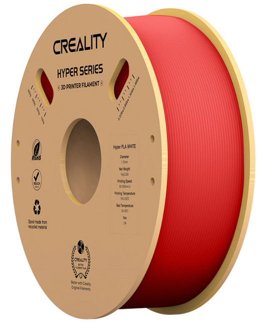 CREALITY HYPER SPEED PLA 1KG CZERWONY RED