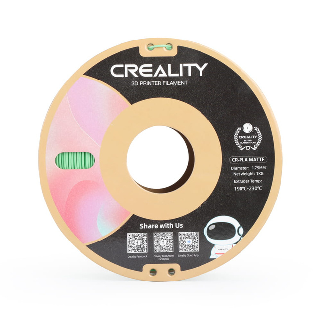FILAMENT CREALITY CR-PLA ZIELONY GREEN MAT 1KG