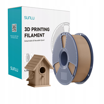 Filament SUNLU ASA Mocha Mousse Brązowy 1kg 1,75mm