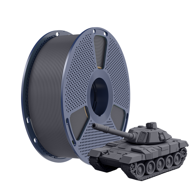 FILAMENT SUNLU HIGH SPEED PLA+ SZARY GREY 1KG