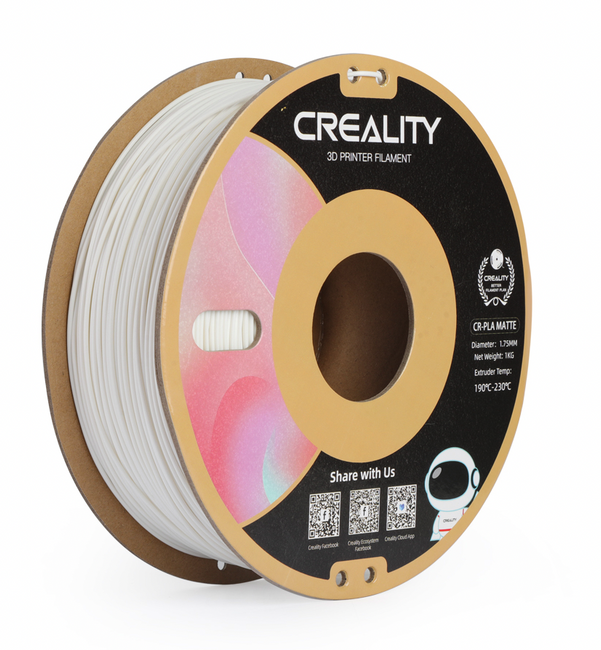 ORYGINALNY FILAMENT CREALITY CR-PLA MATTE BIAŁY WHITE MAT 1KG 1,75mm