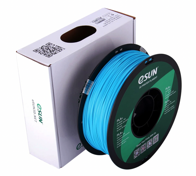 Esun PLA+ Filament Light Blue Jasny Niebieski 1kg