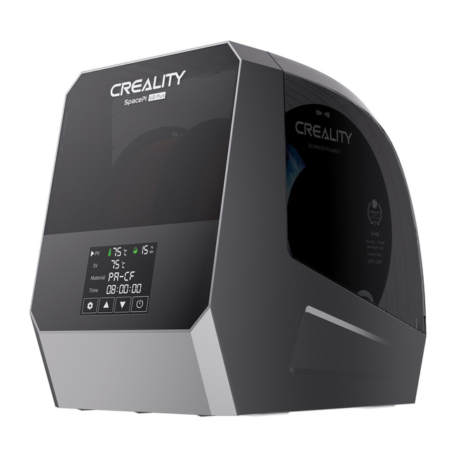Creality SpacePi V2 Plus suszarka filamentu 1,75/2,85 mm, 45–75°C, 160W, 190mm szpula