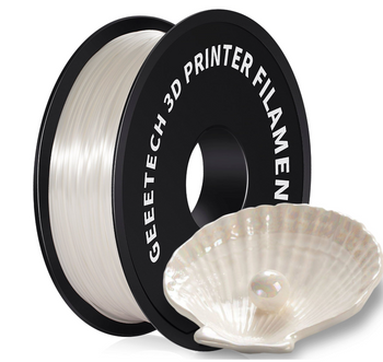 Filament Geeetech PLA Silk White Biały 1,75mm 1kg