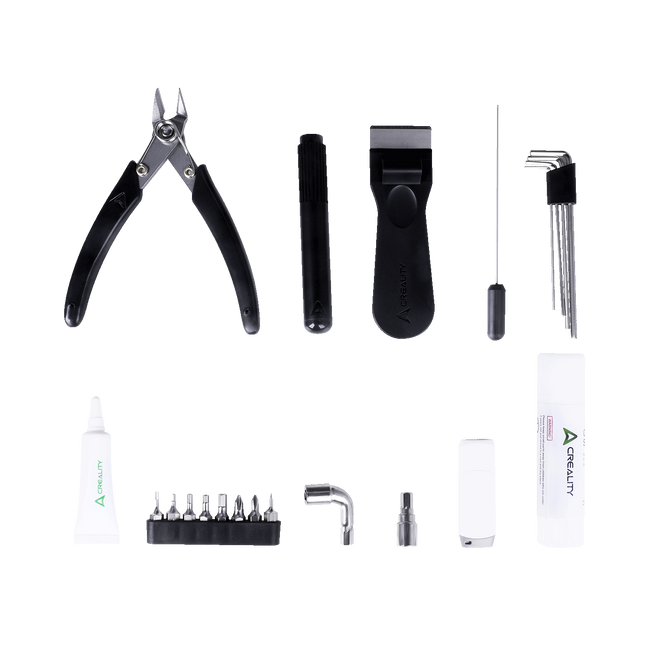 Creality General Tool Kit — Zestaw narzędzi do konserwacji i naprawy drukarki 3D (kompaktowy)