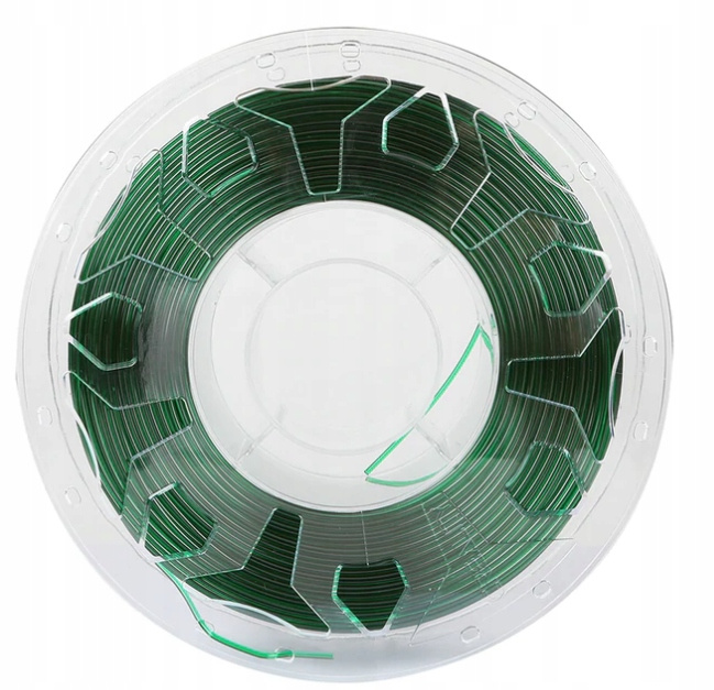 Creality Filament Pet-g Transparentny Zielonyt Kg