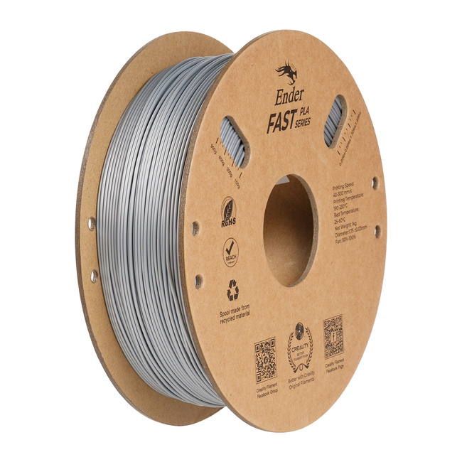 Filament Creality Ender Fast PLA Silver Srebrny 1kg 1,75mm