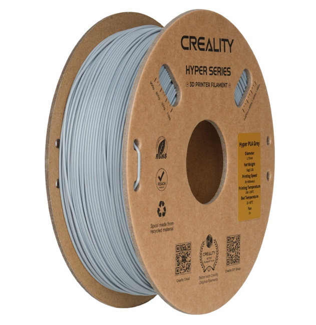 Filament Creality Hyper Series PLA Grey Szary 1kg 1,75mm