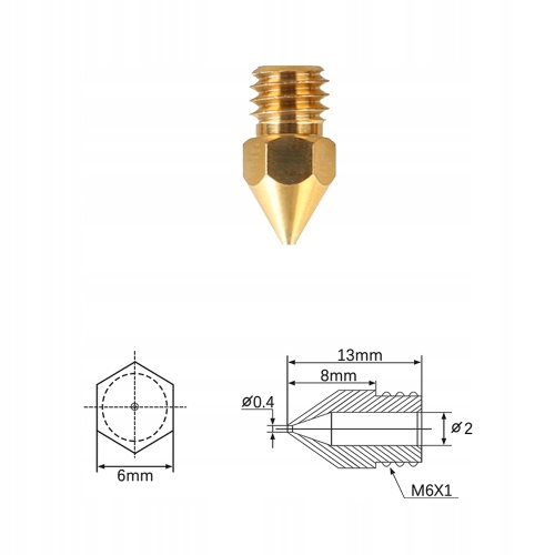 24xZESTAW DYSZA CREALITY 3 v2 5 pro różne rozmiary