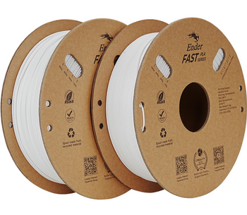FILAMENT CREALITY ENDER FAST PLA BIAŁY 2-PAK 2KG 300 mm/s